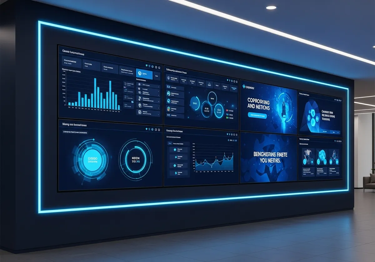 Digital Signage — Jump Online Valais Affichage dynamique Digital Signage — solutions SpinetiX par Jump Online Sion